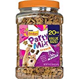 Purina Friskies Party Mix Kahuna Crunch, Chicken, Salmon & Crab Flavors, 20-Ounce Canister, Pack of 1